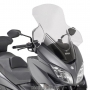 Стекло GIVI D3115ST для SUZUKI Burgman 400 '17-20, прозрачный 75 х 67 см (H x W)