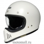 SHOEI шлем EX-ZERO PLAIN, белый
