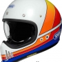 SHOEI шлем EX-ZERO EQUATION, сине-красно-бело-желтый