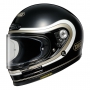 SHOEI шлем GLAMSTER 06 BIVOUAC, черно-бело-золотой