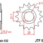 JT звезда передняя JTF584.17 (цепь 532)