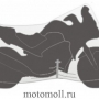 REXWEAR чехол для максискутера с кофром серый