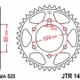 JT звезда задняя JTR1489.42 (цепь 525)