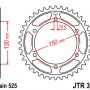 JT звезда задняя JTR300.49 (цепь 525)