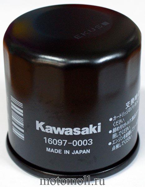 KAWASAKI OEM Part Number 160970003 / FILTER-ASSY-OIL \ Фильтр масляный