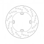 BREMBO диск тормозной 68B40747 для мотоцикла KAWASAKI ER