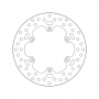 BREMBO диск тормозной 68B40752 для мотоцикла HUSQVARNA