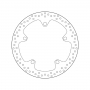 BREMBO диск тормозной 68B407E3 для мотоцикла KAWASAKI KLV