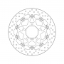 BREMBO диск тормозной 78B40840 для мотоцикла KAWASAKI ER, VERSYS, Z1000, ZX, NINJA