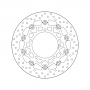 BREMBO диск тормозной 78B40866 для мотоцикла SUZUKI GSF BANDIT, GSR, B-KING, GSX, VRZ INTRUDER