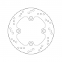 BREMBO диск тормозной 68B40781 для мотоцикла APRILIA CUBE, PEGASO, BENELLI BN, TNT, BMW F650, G650...