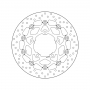 BREMBO диск тормозной 78B40867 для мотоцикла HONDA CB, CBR