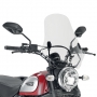 Стекло GIVI D7060ST для SYM Maxsym TL 500 '20-23, прозрачный 73 x 71,5 см (HxW)