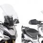 Стекло GIVI D1188ST для HONDA X-ADV 750 '21-24 / HONDA X-ADV 750 '25 / 64см х 43.5см (H x W)- на 10см выше оригинального стекла.