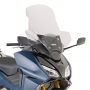 Стекло GIVI D1186ST для HONDA FORZA 750 '21-24 / Размеры стекла 62см х 64см (H x W)- на 9,5см выше оригинального стекла.