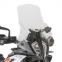 Стекло GIVI D7716ST для KTM 790 ADV / 890 ADV '23-24 / Размеры стекла 38.5см х 51см (H x W) - на 17см выше оригинального стекла.
