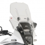 Стекло GIVI AF1203B AIRFLOW для HONDA NX 500 (24) / Высота стекла от 41,5 до 53,5 см, ширина 45 см.