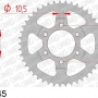 AFAM 14902-45 звезда задняя SUZUKI GS1200, SUZUKI GSX 750, 1100 (ведомая) стальная, цепь 530, (JTR816.45)