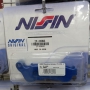Тормозные колодки Nissin 2P-308NS (передние) полусинтетический состав.