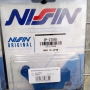 Тормозные колодки Nissin 2P-275NS для BMW G650GS F650GS F700GS F800GS (задние) полусинтетический состав