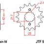 JT звезда передняя JTF513.17 (цепь 530)